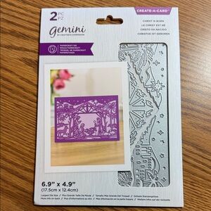 Gemini Create-A-Card Nativity Die Set